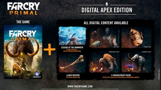 خرید سی دی کی Far Cry Primal Digital Apex Edition اسکرین شات 5