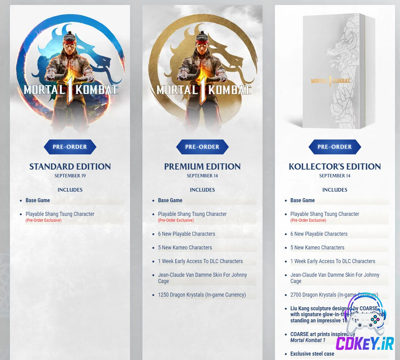 خرید اکانت قانونی Mortal Kombat 1 Premium Edition ایکس باکس XBOX