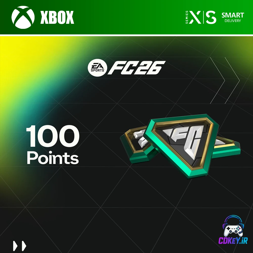خرید 100 اف سی پوینت FC 26 ایکس باکس XBOX