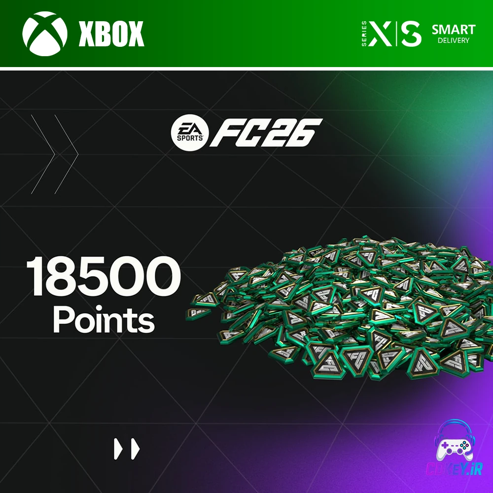 خرید 18500 اف سی پوینت FC 26 ایکس باکس XBOX