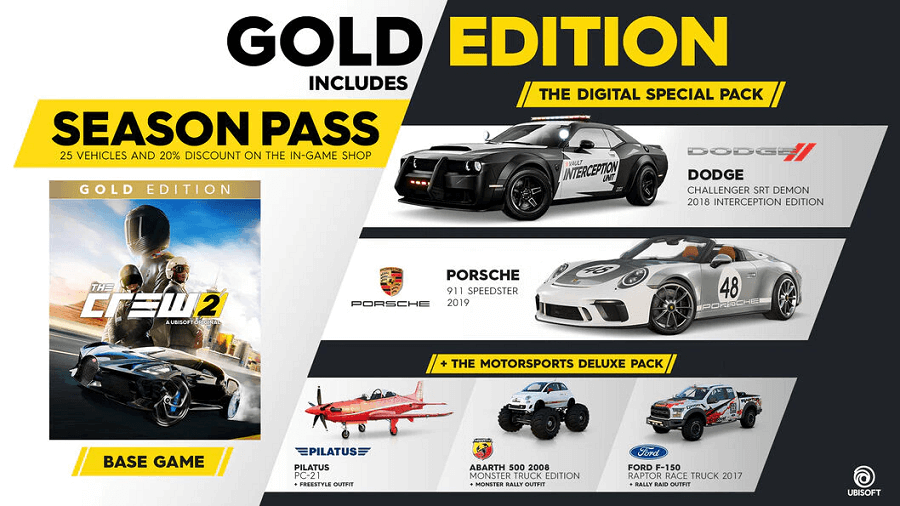 خرید بازی The Crew 2 Gold Edition ایکس باکس XBOX