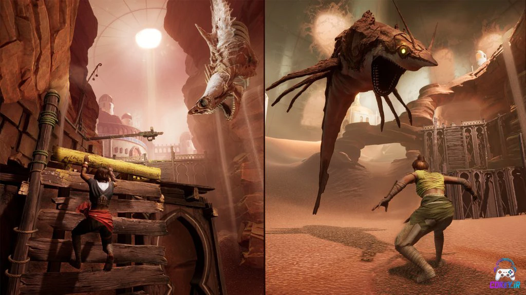 خرید اکانت Split Fiction PS5 – مبارزه در بیابان