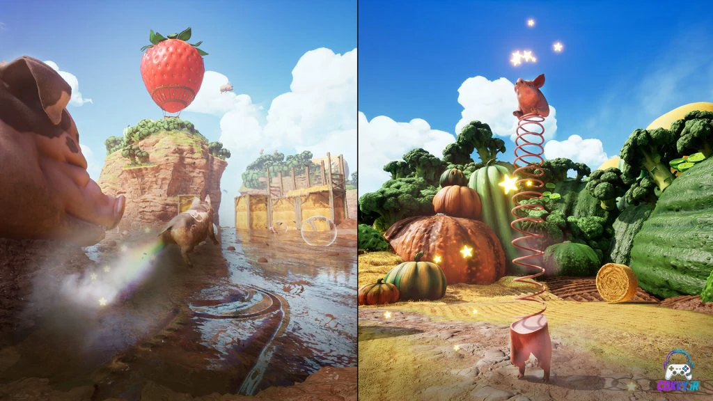 خرید اکانت Split Fiction PS5 – گیم‌پلی جنگل