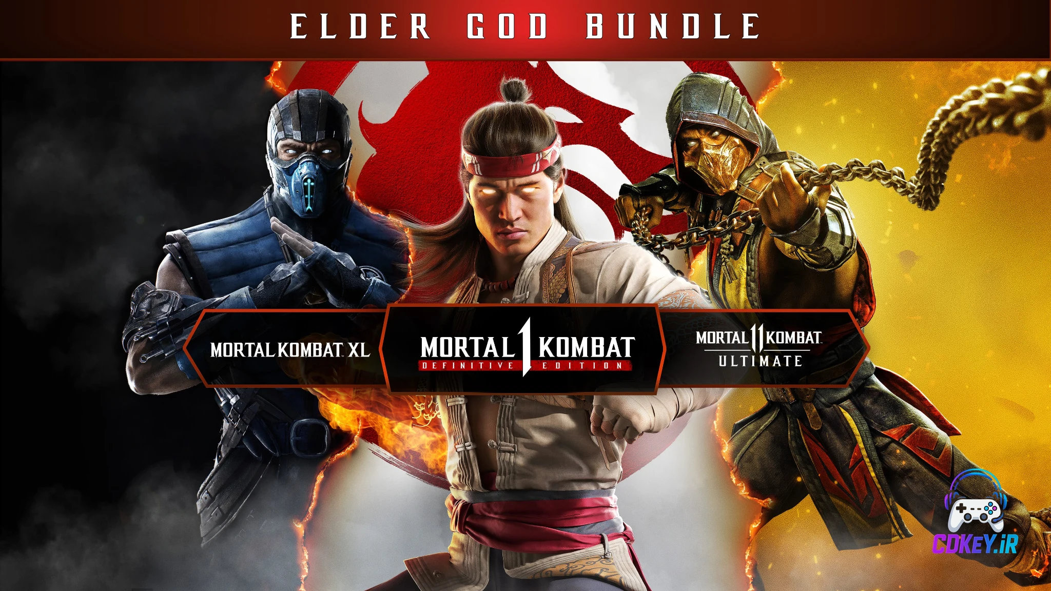خرید اکانت بازی Mortal Kombat Elder God Bundle برای PS4 و PS5 